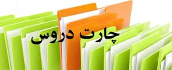 چارت دروس کاردانی و کارشناسی 2