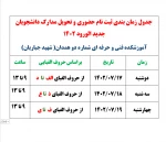 ثبت نام دانشجویان جدید الورود 2