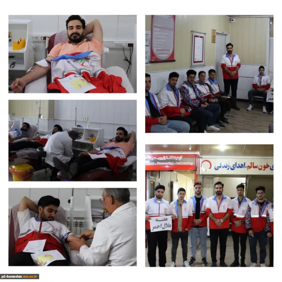 به مناسبت هفته سلامت وروز جهانی صلیب  سرخ و هلال احمر برگزار گردید . 2