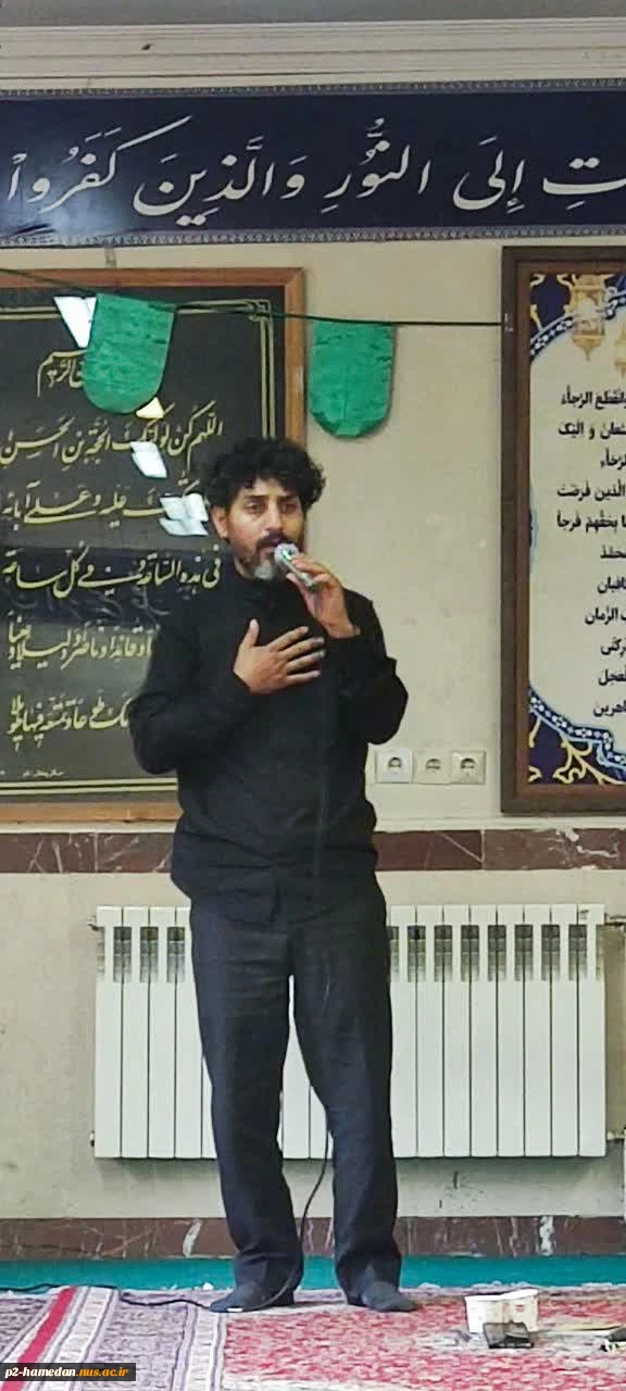 مراسم زیارت عاشورا و سوگواری ابا عبدالله الحسین (ع )با حضور جمعی از کارکنان برگزار شد. 2